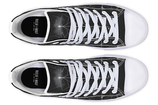 Moonbound Wolf High Tops
