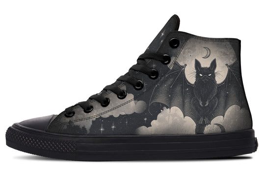 Moonlit Bat High Tops