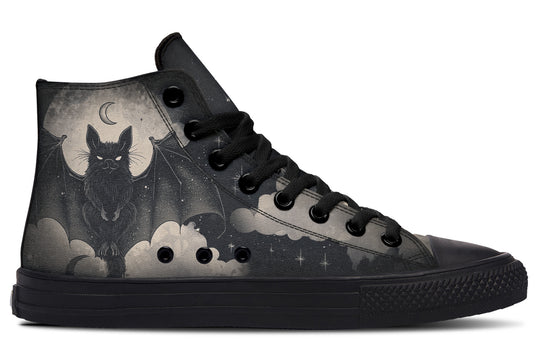 Moonlit Bat High Tops