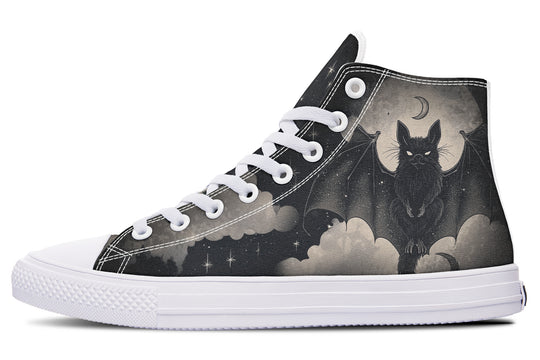 Moonlit Bat High Tops