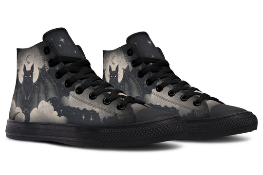 Moonlit Bat High Tops
