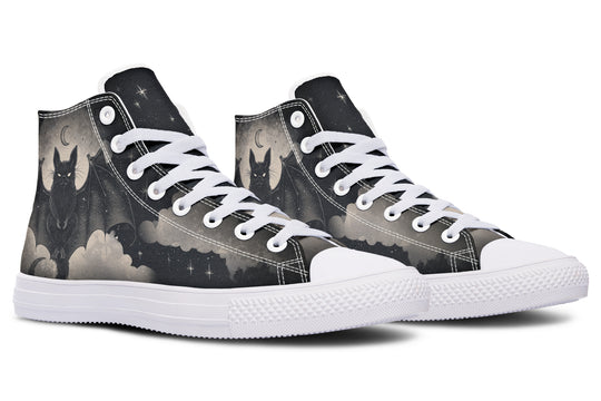 Moonlit Bat High Tops