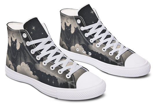 Moonlit Bat High Tops
