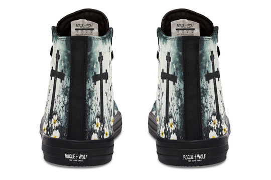 Mourning Petals High Tops