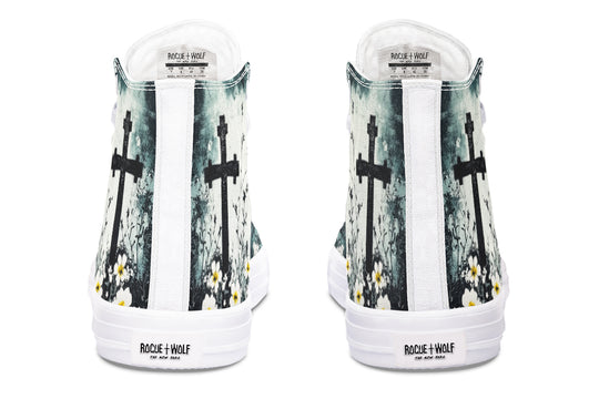 Mourning Petals High Tops