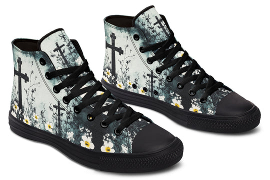 Mourning Petals High Tops