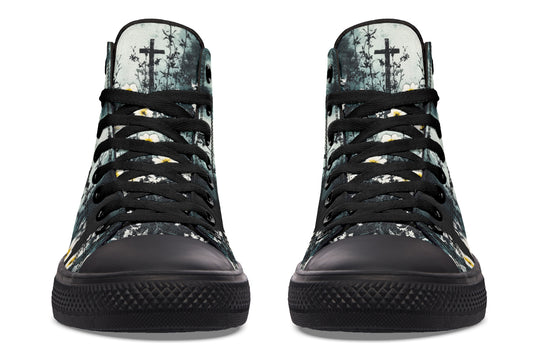 Mourning Petals High Tops