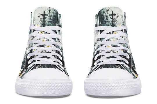 Mourning Petals High Tops