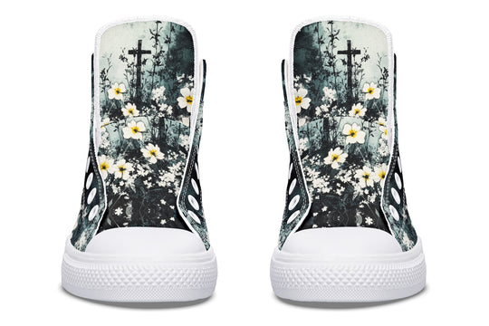 Mourning Petals High Tops