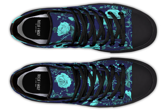 Ocean Rose Romance High Tops