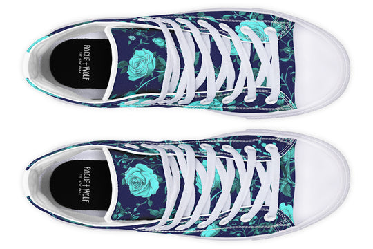 Ocean Rose Romance High Tops