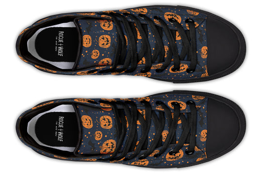 Pumpkin Party High Tops