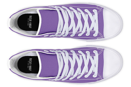 Retro Violet High Tops