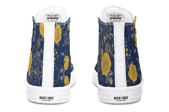 Royal Rose Romance High Tops