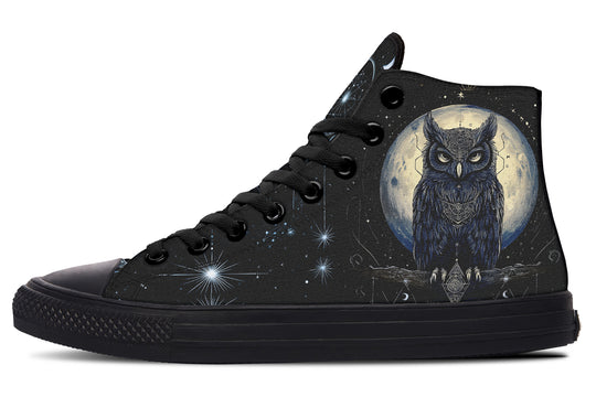 Sage Owl High Tops