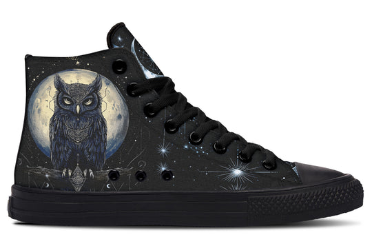 Sage Owl High Tops