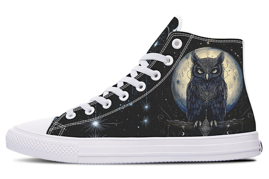 Sage Owl High Tops