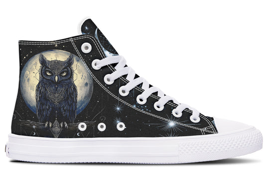 Sage Owl High Tops