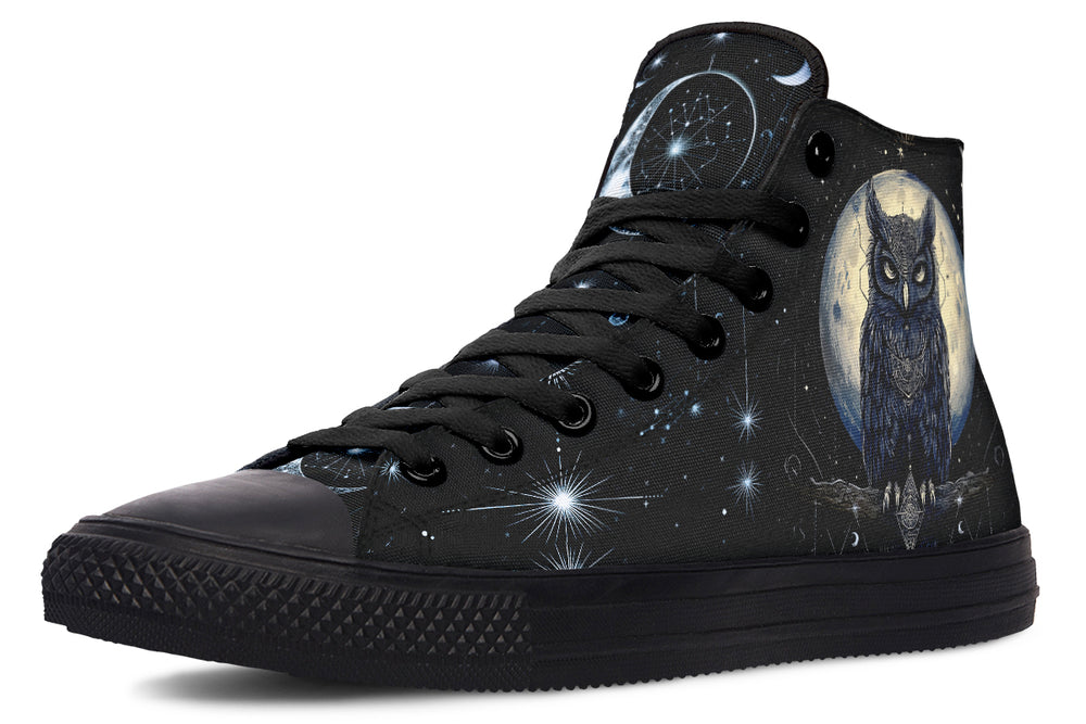 Sage Owl High Tops
