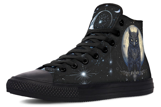 Sage Owl High Tops
