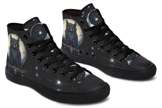 Sage Owl High Tops