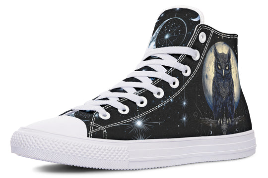 Sage Owl High Tops