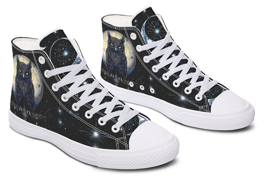 Sage Owl High Tops