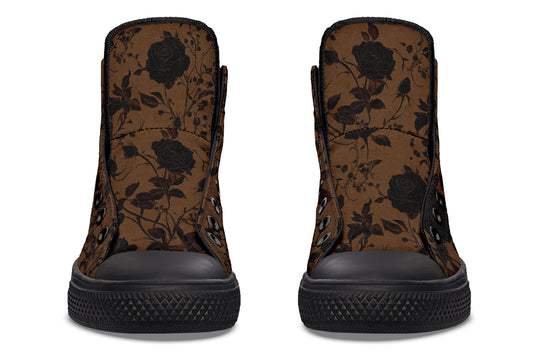 Sepia Rose Romance High Tops