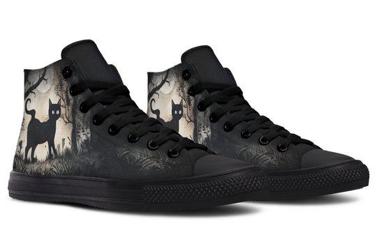 Shadows And Whiskers High Tops