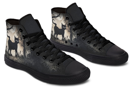Shadows And Whiskers High Tops