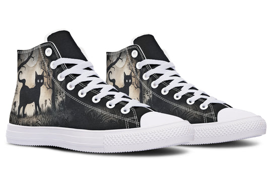 Shadows And Whiskers High Tops