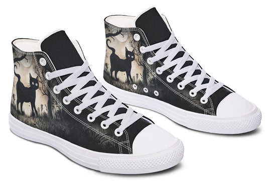 Shadows And Whiskers High Tops
