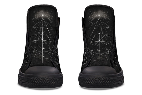 Starlit Wolf High Tops