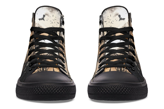 Vampire Mansion High Tops