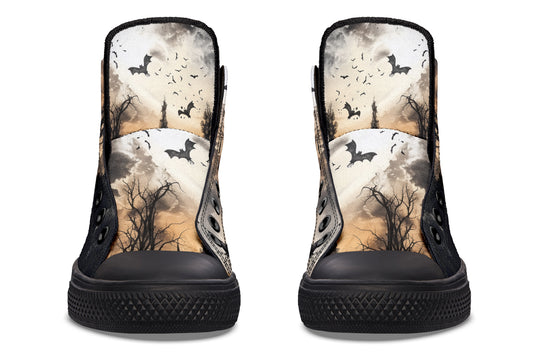 Vampire Mansion High Tops