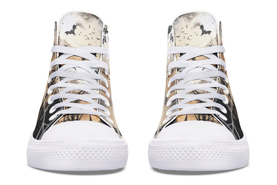 Vampire Mansion High Tops