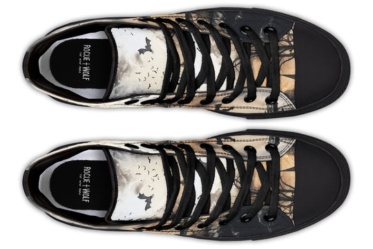 Vampire Mansion High Tops