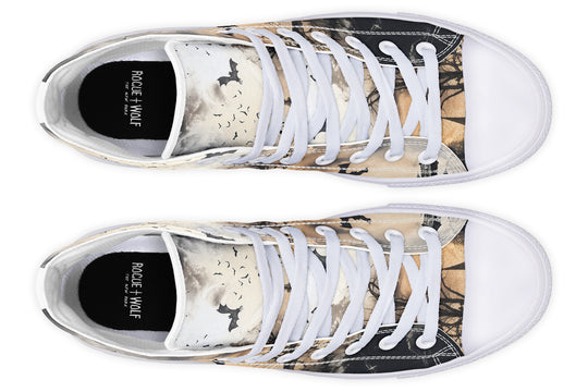 Vampire Mansion High Tops
