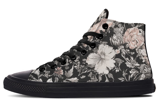 Vintage Peonies High Tops