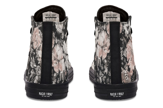 Vintage Peonies High Tops