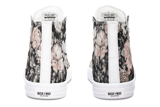Vintage Peonies High Tops