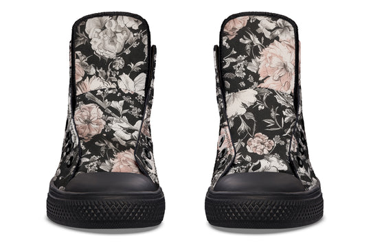 Vintage Peonies High Tops