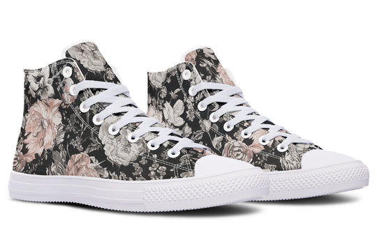 Vintage Peonies High Tops