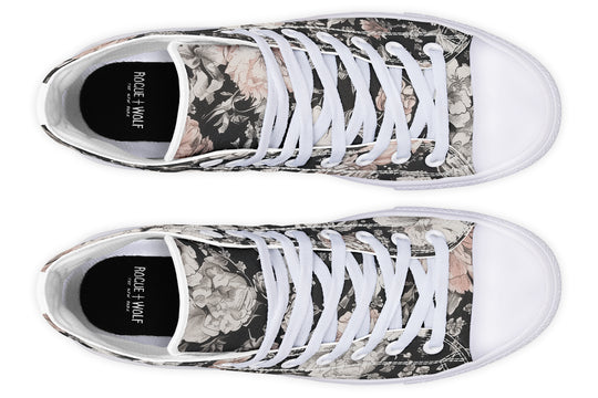 Vintage Peonies High Tops