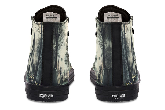 Whispers in the Fog High Tops