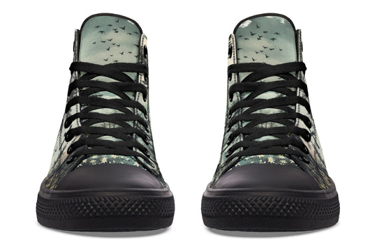 Whispers in the Fog High Tops