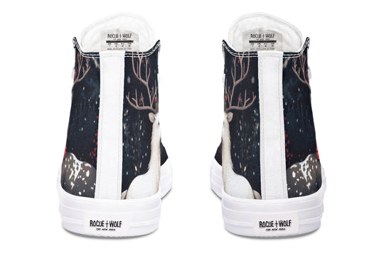 Yule Antlers High Tops