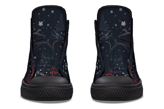 Yule Antlers High Tops