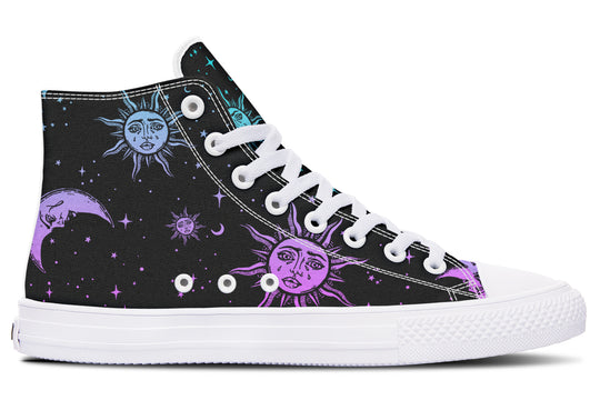Celestial Pastel High Tops