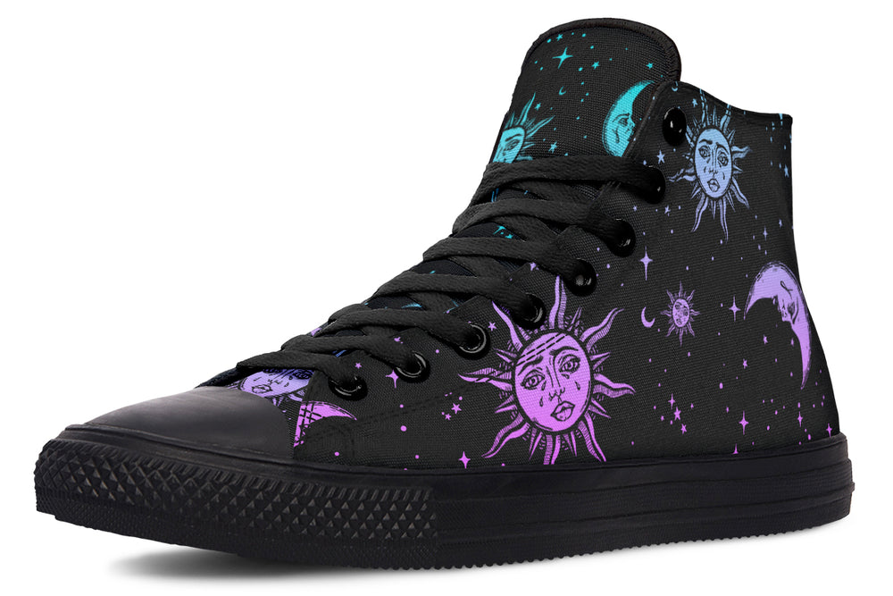 Celestial Pastel High Tops